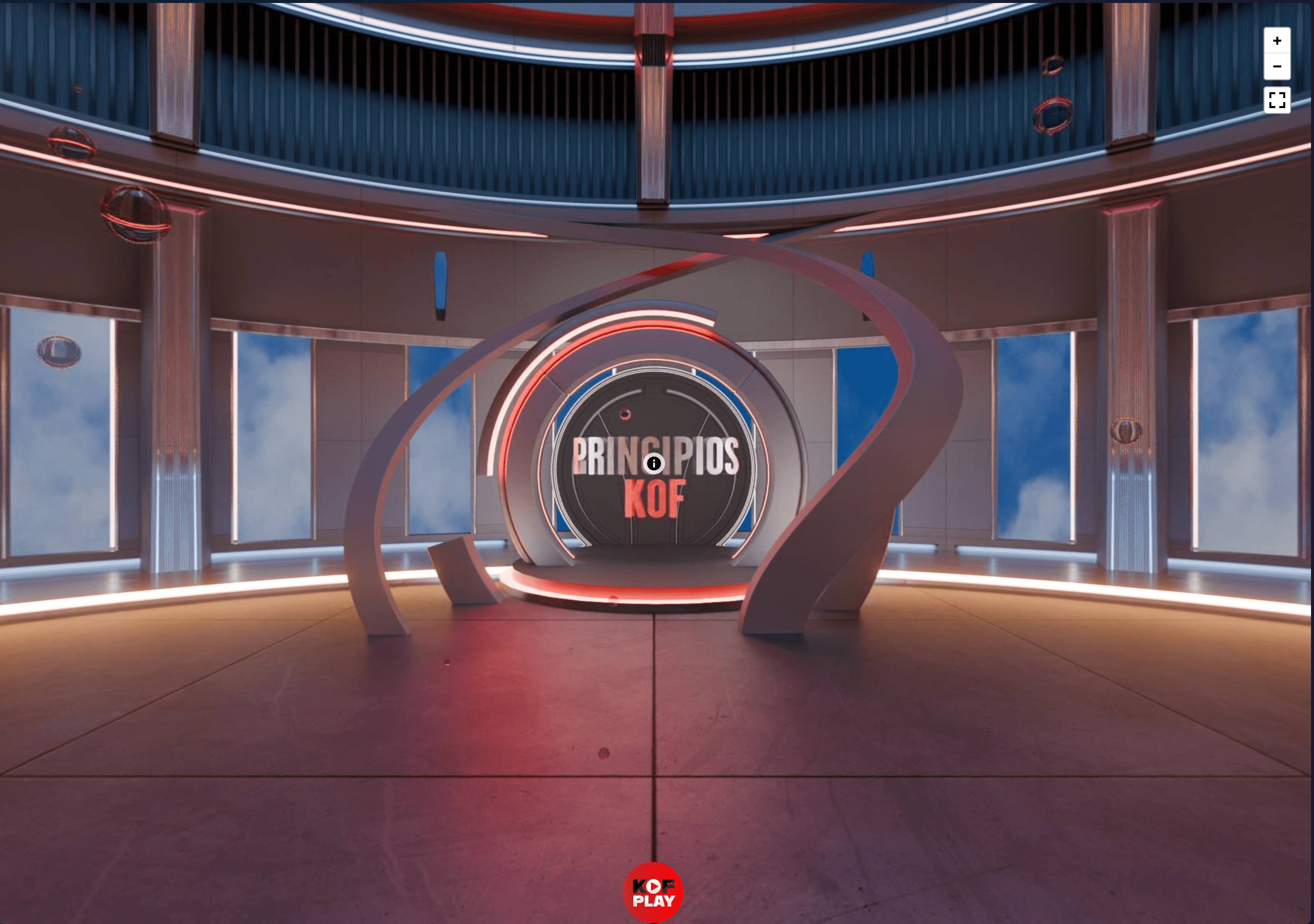 Captura del proyecto KOF Play